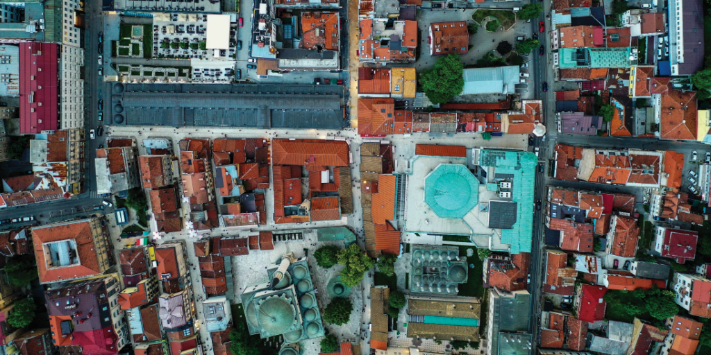 sarajevo birdview